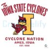 The Iowa State Cyclones Football Cyclone Nation SVG