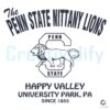 The Penn State Nittany Lions Happy Valley SVG