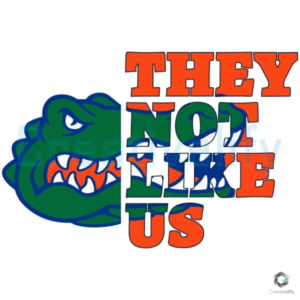 They Dont Like Us Florida Gators Football SVG Design