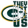 They Dont Like Us Green Bay Packers Football Logo SVG