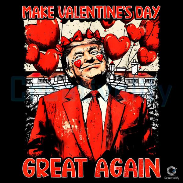 Trump Love PNG Make Valentines Day Great Again in Style