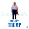 Trumps Mullet Mania Funny Hair Meme PNG