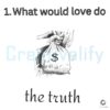 Truth Meets Love Inspiring PNG Design