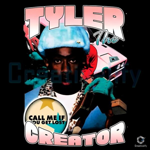 Tyler The Creator Nostalgia Call Me If You Get Lost PNG