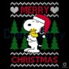 Ugly Christmas Peanuts Snoopy Woodstock SVG