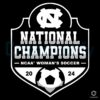 UNC Womens Soccer 2024 National Champions SVG PNG Designs