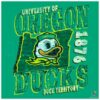 University of Oregon Ducks 1876 Duck Territory SVGPNG