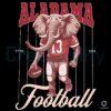 Vintage Big Al 13 Alabama Football Mascot SVG PNG Design