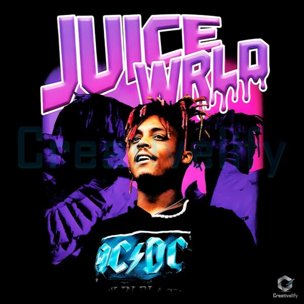 Vintage Juice WRLD Rapper PNG