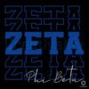 Vintage Retro Zeta Phi Beta Sorority SVG Design