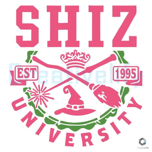 Vintage Shiz University 1995 Wicked Cool SVG Design