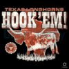 Vintage Texas Longhorns Hook Em Logo Mascot in PNG Format