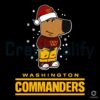 Washington Commanders Chill Guy Football SVG