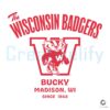 Wisconsin Badgers Football Bucky Madison WI SVG