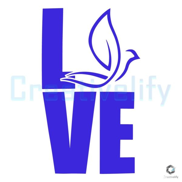 Zeta Phi Beta Dove Love SVG Design