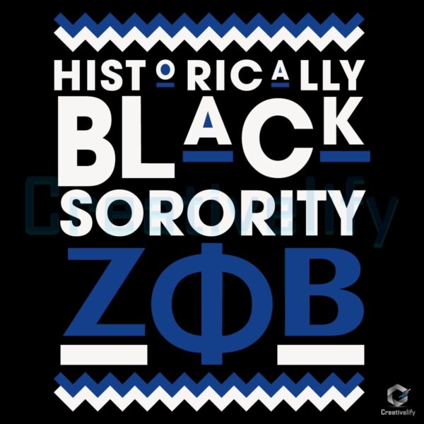 Zeta Phi Beta SVG Celebrate the Legacy of a Historic Black Sorority