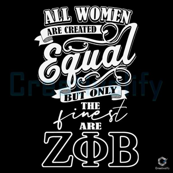 Zeta Phi Beta SVG For Women Who Define Finest