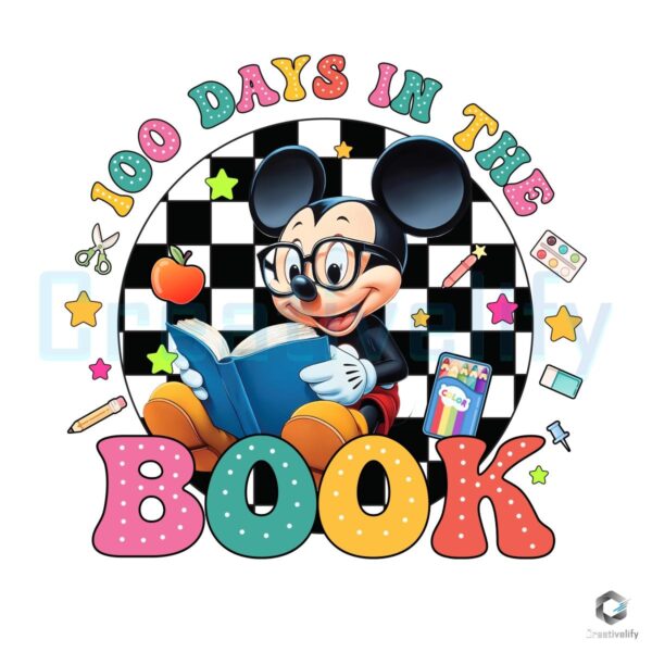 100 Days of Mickey Mouse Magic PNG Art