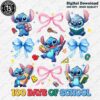 100 Days of School Coquette Stitch in PNG Style