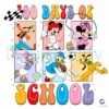 100 Days Of School Disney mickey Friends Collage PNG