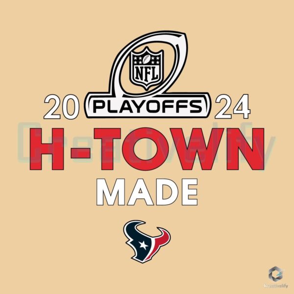 2024 NFL Playoffs HTown Pride Houston Texans SVG