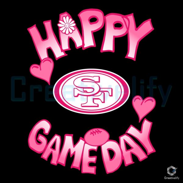 49ers Valentines Day SVG Celebrate Love Gameday Vibes