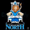 King Of The North Detroit Lions Mascot PNG