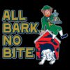All Bark No Bite Funny Irish vs Bulldogs SVG for Fans