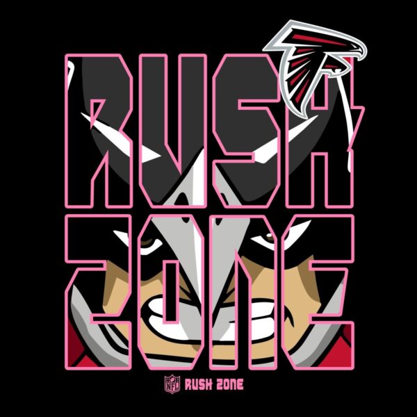 Atlanta Falcons NFL Rush Zone Team PNG Design