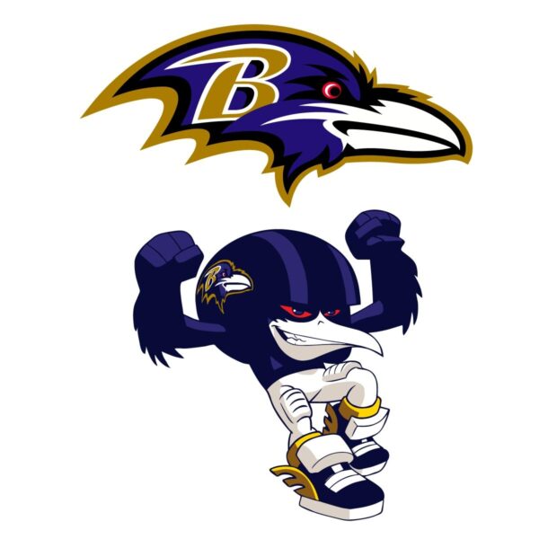 Baltimore Ravens NFL Rush Zone Rusher SVGPNG