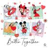 Better Together Disney Collage Valentine SVGPNG Magic