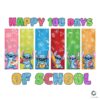 Bright Cheery 100 Days of School SVGPNG Design