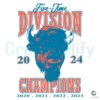 Buffalo Bills 2024 Retro Vintage FiveTime Champs SVG Design