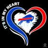 Buffalo Bills Fans SVG PNG Straight from the Heart