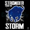 Buffalo Bills Mascot SVG Stronger Than the Storm Design