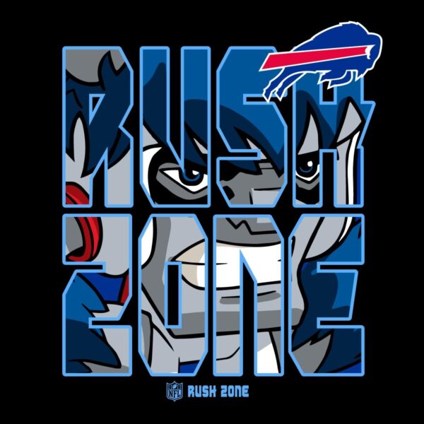 Buffalo Bills NFL Rush Zone Team Graphic PNG Format