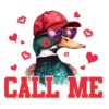 Call Me Valentine Duck Hunting PNG Design