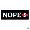 Canadas Not for Sale Maple Leaf Flag SVG Design