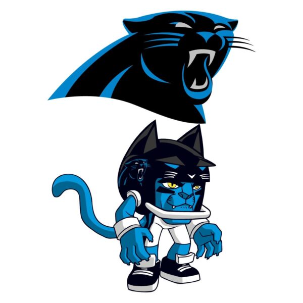 Carolina Panthers Rusher NFL Rush Zone SVG or PNG