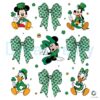 Coquette Bow Disney Friends St Patricks Day PNG Magic