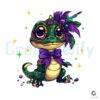 Mardi Gras Gator Funny PNG