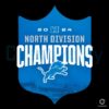 Detroit Lions 2024 North Division Champs BacktoBack SVGPNG