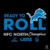 Detroit Lions NFC North Champs 2024 SVG Ready to Roar