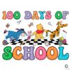 Disney Abbey Road Checkered 100 Days of School SVGPNG