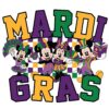 Disney Mickey Minnie Mardi Gras Magic PNG