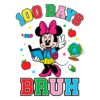 Disney Minnie 100 Days of School Celebration SVG