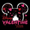 Disney Valentine 2025 Mickey Head SVG PNG Design