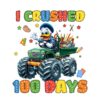Donald Duck I Conquered 100 Days PNG