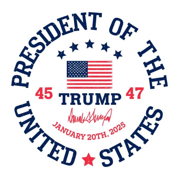 Donald Trump 4547 US President PNG Design