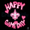 Game Day Love New Orleans Saints Valentine SVG Design